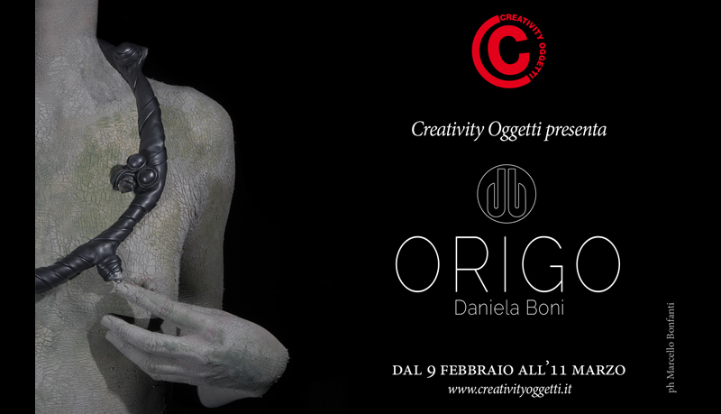 Creativity Oggetti  presenta in anteprima esclusiva ORIGO, la collezione di gioielli scultura di Daniela Boni.