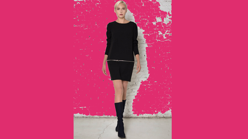 Ventisettebi: l’inverno del 2017 si fa in 2 con l’originale abito che si trasforma in maglia