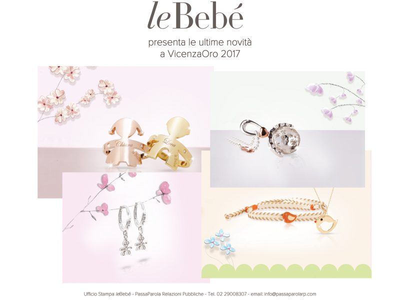 leBebé presenta le ultime novità a VicenzaOro 2017