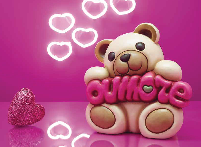 Da Thun un San Valentino pieno di amore e tenerazza <br>Teddy ha un messaggio speciale
