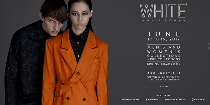 WHITE MAN & WOMAN CRESCE CON FOCUS SEMPRE PIU’ INTERNAZIONALE, PUNTANDO SULLE PREVIEW DONNA, I PROGETTI SPECIALI CON LE SHOWROOM E LA COLLABORAZIONE CON CNMI