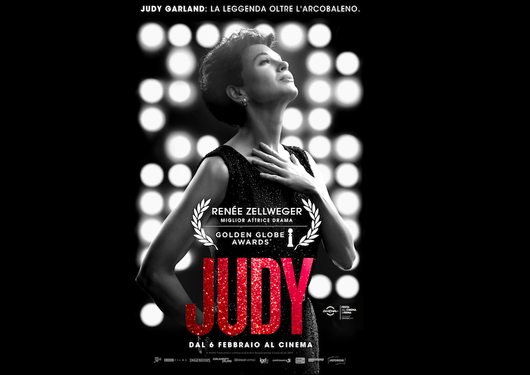 Renée Zellweger trionfa ai Golden Globe per JUDY<br>Al cinema dal 6 febbraio 2020